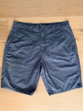 Element Skate Chino Shorts Men Size 33 Charcoal Gray Skateboarding
